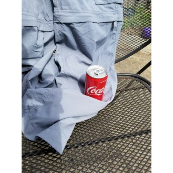 Columbia Womens Zip Off Cargo Pants Size 8 Omni Shade Convertible - Picture 6 of 6